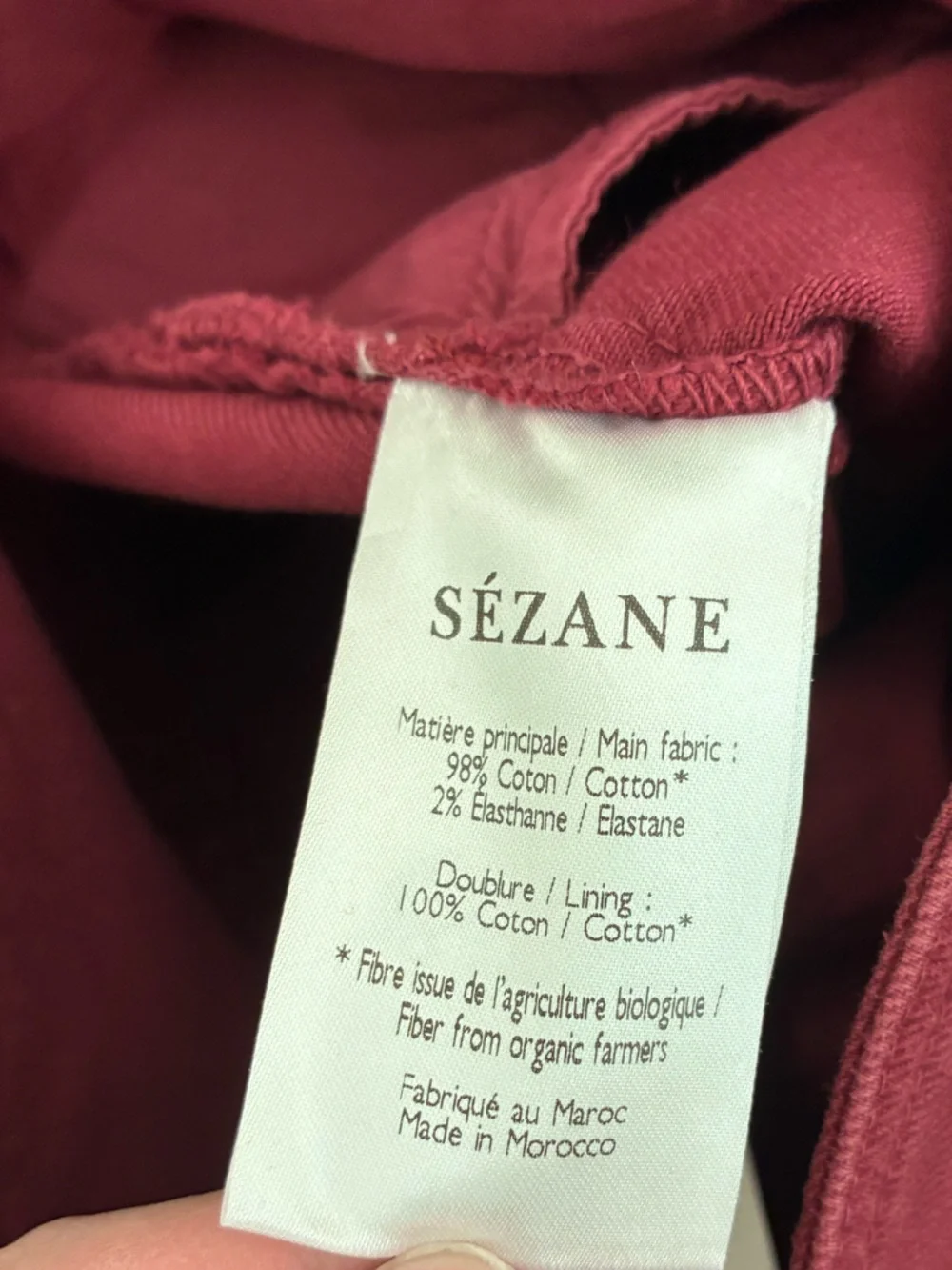 Sézane Pantalon Leon - Picture 10 of 13